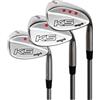 Majek Golf Senior da uomo cuneo set completo: 52 ° wedge (GW), 56 ° Sand wedge (SW), 60 ° Lob wedge (LW) mano destra Senior Flex albero in acciaio