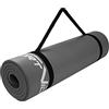 SportVida Tappetino da yoga antiscivolo extra spesso, tappetino da yoga con schiuma morbida, tappetino da ginnastica in NBR, spessore per allenamento a casa, con tracolla, tappetino sportivo,