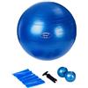 Carnegie Fitness Carnegie, Set di Palline da Pilates, 450 g, 120 cm, Diametro 65 cm
