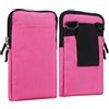 WNHTFAC Borsa da Cintura per Cellulare Uomo, Fondina a Tracolla per Cellulare, Porta Telefono Sacchetto Cintura Cellulare Marsupio Borsello Crossbody Bag Donna Portafoglio Portacarte con Passante per Cintura