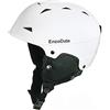 EnzoDate Casco da sci da sci Casco da snowboard leggero per sport invernali per uomo Donna con paraorecchie staccabili