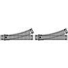 Hornby - Hobby Ltd R8072 00 Gauge Left Hand Point Traccia (Confezione da 2)