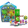 METAZELLS Imc toys Pack 7 Personaggi + 2 Tronchi S1, Personaggi a sorpresa Colezzionabili con Carte, 2 Tronchi, 2 Accesori e 1 Leaflet +3 Anni