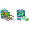 METAZELLS Imc toys METAZELLS Pack 7 Personaggi + 2 Tronchi S1, Personaggi a sorpresa Colezzionabili con Carte, 2 Tronchi, 2 Accesori e 1 Leaflet +3 Anni & Scooter Drone Azzurro + Personaggio Howly S1