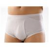 p age Orione Safte Slip uomo contenitivo aperto cotone BIANCO Art. 510 Size 4