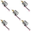 KKUWVEAMP Tagliacapelli professionale 3.7V 7200RPM Motore brushless da 24 mm con testa in ottone e rame, compatibile con Babyliss, 787/726/707, parti di ricambio for tagliacapelli(5PC)