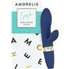 AMORELIE Crush - Vibratore Rabbit da 18,5 cm, impermeabile con batteria