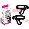 realGOOS® FALLO REALISTICO INDOSSABILE PER LUI STRAP ON DA UOMO NON VIBRANTE