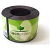 Lacogreen Kit Bordura VERDE MT 10 mm 1,5 Decorazione Giardino Duttile Flessibil Lacogreen