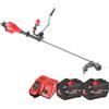 Milwaukee M18 F2BCU-122 - Decespugliatore a doppia batteria, 18 V fuel 2 x 12 Ah Forge (4933480860)