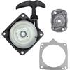 LALAGO Avviatore a Strappo per Decespugliatore da 43 ccm - 52 ccm, Avviatore a Fune per decespugliatore + Pedana + Guarnizione, per Multitool Fuxtec, Rotfuchs, Brast, Timbertech e altro (1 Pezzo)