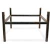 MOODZ Outdoor Living - Piedi in carbonio tipo 2 Ø80 - Supporto per focolare - Design elegante - 80x74x33 cm