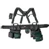 MELOTOUGH Pro Framer, cintura portautensili combinata con bretelle, per tecnici, manutenzione, falegnami ed elettricisti (verde oliva)