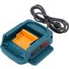 YWBL-WH Cavo di Alimentazione e Adattatore per Batteria, Cavo di Alimentazione Satellitare 3,2 Piedi per BL1860 BL1820 BL1890, con Soluzione per Mini Antenne Paraboliche