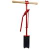 Generic Taglierina manuale per fori da golf con manico in legno massello e lama in acciaio inox per manutenzione e installazione verde