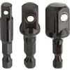 Titan - 3-Pc Impact Stubby Socket Adapter Se (12061)