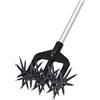 Tianbi Strumento per coltivatore rotativo, strumento di tornitura manuale del suolo, coltivatore portatile da giardino coltivatore senza fili, timone rotante da giardino
