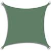 ENEN Vela Ombreggiante Impermeabile, Vele Ombreggianti Rettangolare Colore Solido Tenda a Vela per Esterno Telo Tenda da Sole, Vela Ombreggiante per Terrazza, Giardino (2x5m,Verde Scuro)