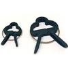 BCOATH Clip di Sostegno per Piante da Giardino in PE Verde, 80 Pezzi (40 Grandi e 40 Piccoli), Supporto per Steli e Pomodori, per Giardinaggio e Illuminazione Esterna Appesa