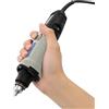 NiuLifeya Smerigliatrice dritta, trapano elettrico da 400 W, 6 livelli di velocità, smerigliatrice pneumatica, smerigliatrice ad aria, 5000 - 28000 giri/min, per incisione, taglio e levigatura, ecc.