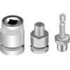 Generisch Mandrino - Acciaio Legato | Inserti | Adattatori | Convertitore per mandrino a cambio rapido per martello perforatore, avvitatore a percussione, per utensili elettrici, collegamento a