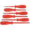 Bondhus BasicGrip, set di 6 cacciaviti a taglio, 3/32, 5/32, 7/32, 1/10,2 cm, PH1 e PH2
