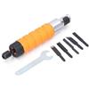 NUMNBE Scalpello Elettrico 25000 VPM ad Alta Vibrazione, Set 5 Coltelli con Chiave e Custodia Resistente, Ideale per Intaglio e Incisione del Legno, Precisione e Controllo Professionale