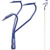 KOTARBAU® Coltivatore a 3 Denti Con Manico in Legno, 170 cm, per Erbacce e Cura del Giardino, Aratro
