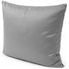 POKAR Cuscino Decorativo 40 x 40 cm per Divano da Giardino Impermeabile, senza Pallet, Grigio