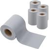 [en.casa] Set di 4 Striscie in PVC per Coprire Recinzione di Rete (26,6 m²) Schermatura Protezione Privacy, Frangivento - Grigio Chiaro