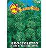 Mondonatura Cima di Rapa, Broccoletto Quarantina Precoce,seme in busta
