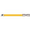 Vessel USB166100 - Punta di ricambio rivestita per cacciavite elettrico, (-) 6 x 100 mm