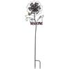 Keyhome banderuola in Ferro da Giardino piantone segnavento Scultura segnavento arredo Giardino (Welcome)