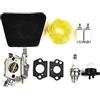 N\C Kit guarnizioni per filtro aria carburatore per motosega per Partner 351 352 370 371 390 391 401 420 422