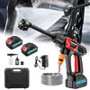 Litglobe Idropulitrice a Batteria,80Bar/1160PSI Idropulitrice Portatile con 6 In 1 Ugello,Tubo da 5M,Idropulitric𝐞 Batteria con 2 x 3.0Ah Batterie,Idropulitric𝐞 Senza Fili per Pulizie Esterni Giardino Auto