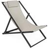 Bizzotto Sdraio Taylor Grigio Scuro/Bone 0662477