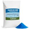 CULTIVERS ECO10F00277 - Solfato di Rame Ramato Cupric Cuso4 Polvere Umida, Molteplici Usi: Pulizia Piscina e Giardino, 25 kg