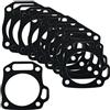 UYTGFO Adatto for Predator 212cc Guarnizione testata ad alte prestazioni di compressione .010 70mm 10 pezzi GX200 220 Guarnizione testata cilindro Sezione sottile nera