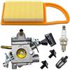 UYTGFO Misura for Stihl BR500 BR550 BR600 Zaino Ventilatore for Zama C1Q-S183 Filtro Aria Filtro Carburante Candela Choke Manopola Carburatore