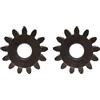 perfektGarten 2 pignoni (13 denti) R + L compatibili con tosaerba Fuxtec RM 70300170 70300180