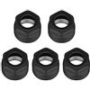 Fafeicy Dado Colletto ER16A, Dado di Serraggio per Fresatura CNC e Tornio, Filettatura M24x1.0p di Larghezza di 19 Mm per Macchine per Incisione