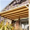 Tecplast Telo per Pergola Bianco Crema 2x3 m - Garantia de 8 anni TECPLAST - LP640PR - Copertura Impermeabile in PVC per Pergola, Pergolato o Gazebo