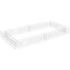 vidaXL Gabbione Letto Rialzato in Acciaio Zincato 200x100x20 cm