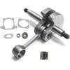 GTWSQQ Guarnizione albero motore Guarnizione olio for S=tihl FS160 FS180 FS220 FS280 FS280K Decespugliatore Ricambi OEM 41190300400(Crankshaft Kit)