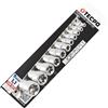 Tecpo - Set di chiavi a bussola Torx per esterni, 1/4 e 3/8 di pollice, E4, E5, E6, E7, E8, E10, E11, E12, E14, E16, E18, E20