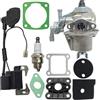 DORFEY Bobina di accensione del carburatore di ricambio adatta for Robin NB411 BG411 CG411 Elemento del filtro dell'aria Set di guarnizioni del collettore di aspirazione Trimmer