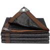Generic Rete Ombreggiante con Occhielli, Telo Ombreggiante, Copertura Parasole Esterna per Pergola Piante da Patio Serra Pollaio Nero Tasso di Ombreggiatura del 90%(4 x 5 M)