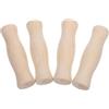 Garneck 4 Pezzi Di Ricambio Per Maniglie Per Barbecue: Manici in Legno Per Utensili Da Griglia - Impugnatura Ergonomica Di Ricambio Per Grigliate E Cottura All'aperto
