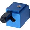 Zambuph Strumento per cerniera angolare per della panca da tavolo con scalpello per punzonatura ad angolo retto piccolo, Blu
