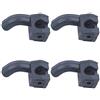 EAGHADEK Accessori per Utensili 4 Pezzi/Lotto Pompa Olio Guarnizione Olio Gomma di Raccolta Compatibile con Husqvarna 340 350 345 346 XP 335 351 353 Parti Motosega 503854801